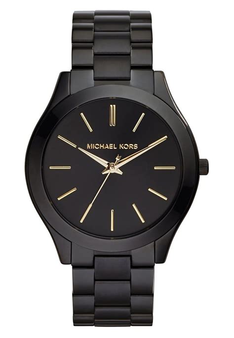 montre noir michael kors|Michael Kors watches on sale.